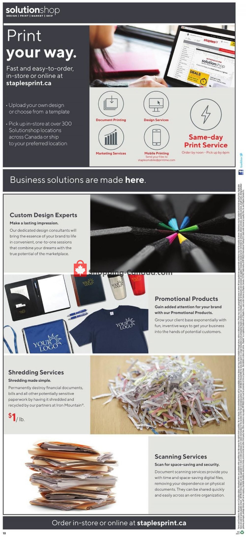 Staples flyer from Wednesday February 5, 2020 to Tuesday February 11, 2020 - page 10