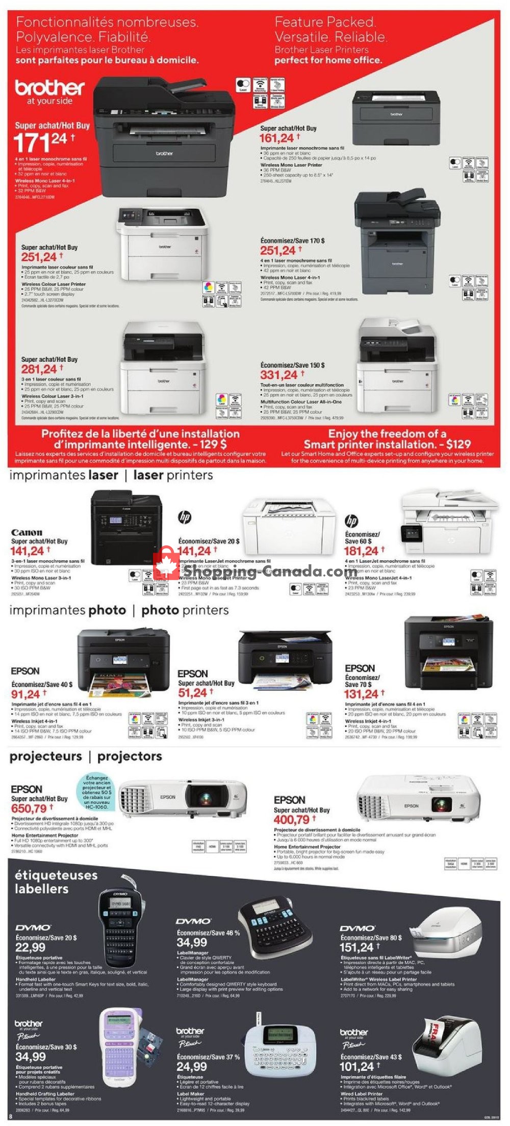 Staples flyer from Wednesday February 5, 2020 to Tuesday February 11, 2020 - page 8