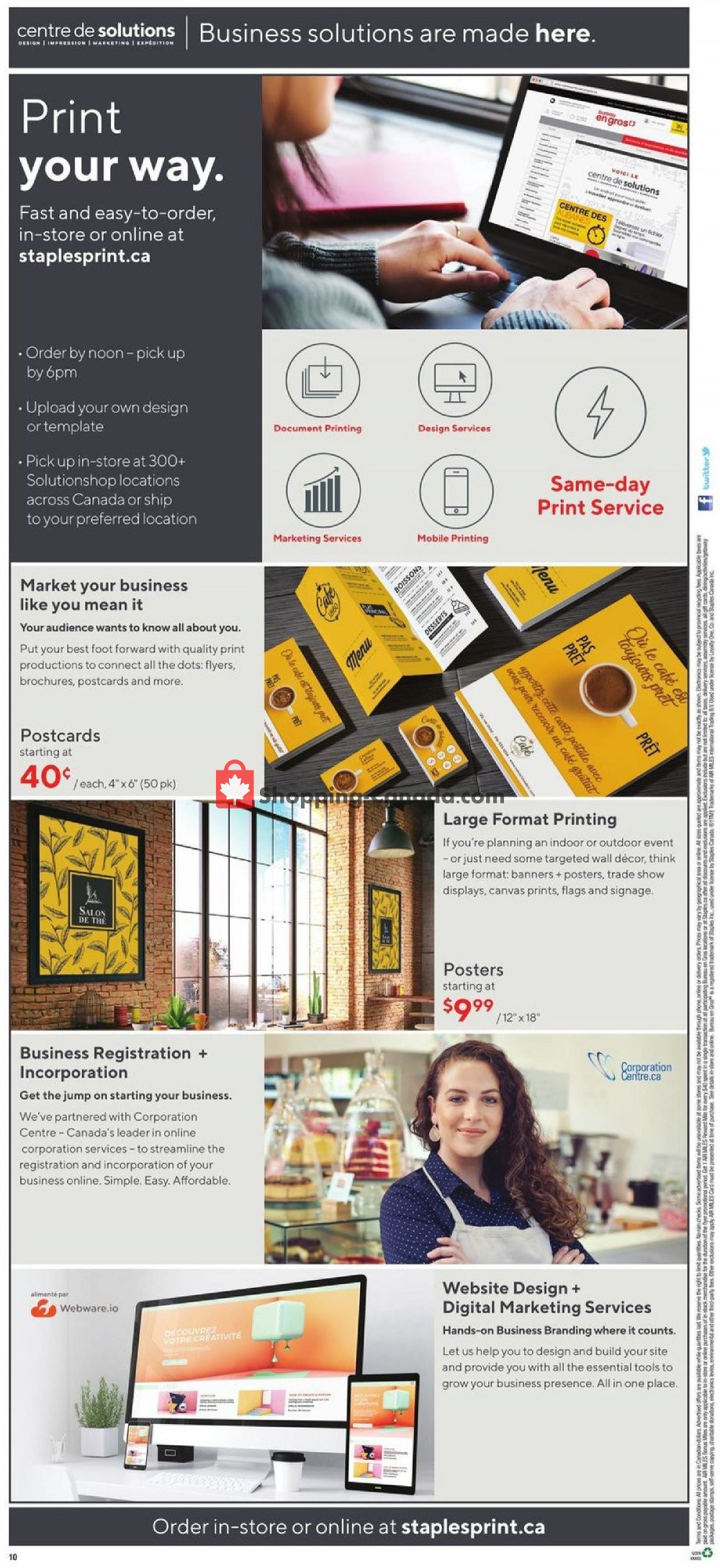 Staples flyer from Wednesday January 15, 2020 to Tuesday January 21, 2020 - page 11
