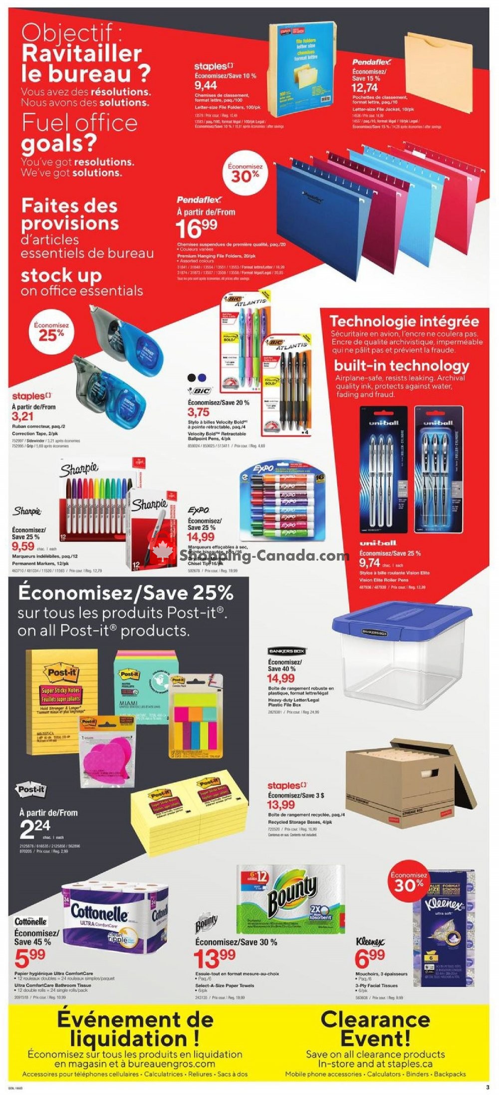 Staples flyer from Wednesday January 15, 2020 to Tuesday January 21, 2020 - page 3