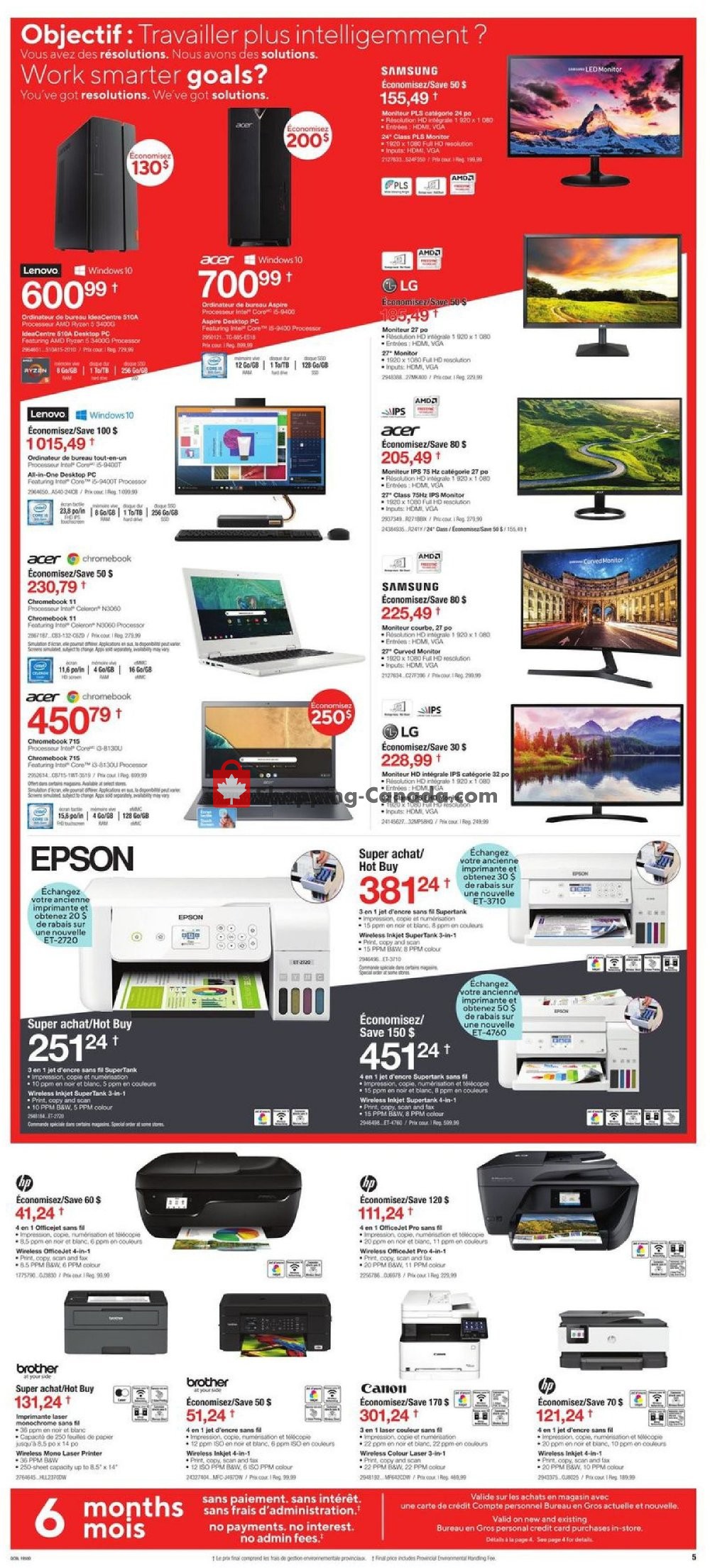 Staples flyer from Wednesday January 15, 2020 to Tuesday January 21, 2020 - page 5