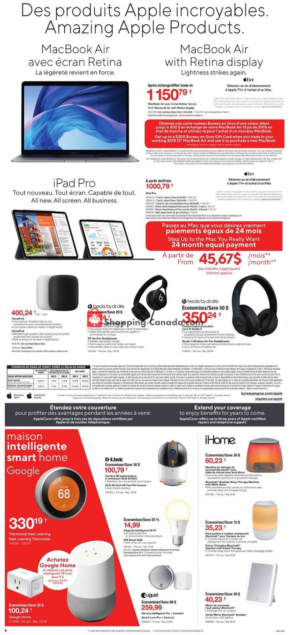 Staples flyer from Wednesday January 15, 2020 to Tuesday January 21, 2020 - page 6