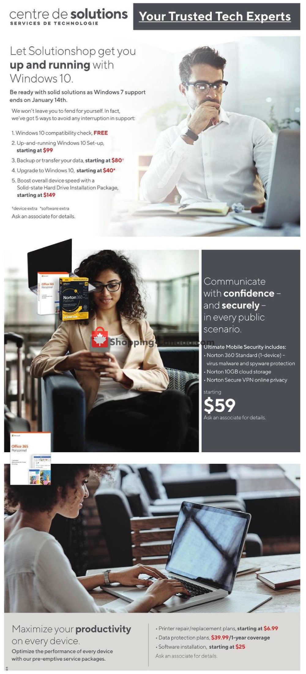 Staples flyer from Wednesday January 8, 2020 to Tuesday January 14, 2020 - page 12