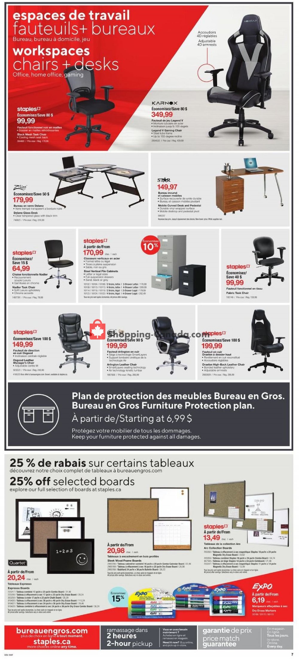 Staples flyer from Wednesday January 8, 2020 to Tuesday January 14, 2020 - page 7