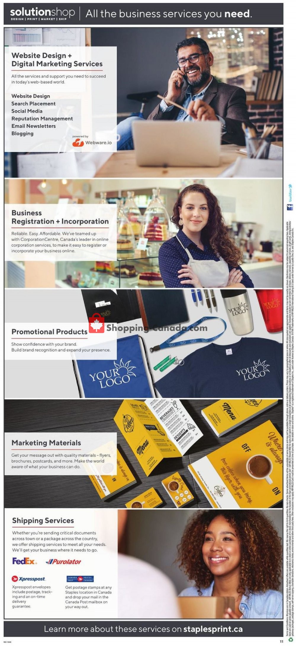 Staples flyer from Wednesday September 18, 2019 to Tuesday September 24, 2019 - page 11