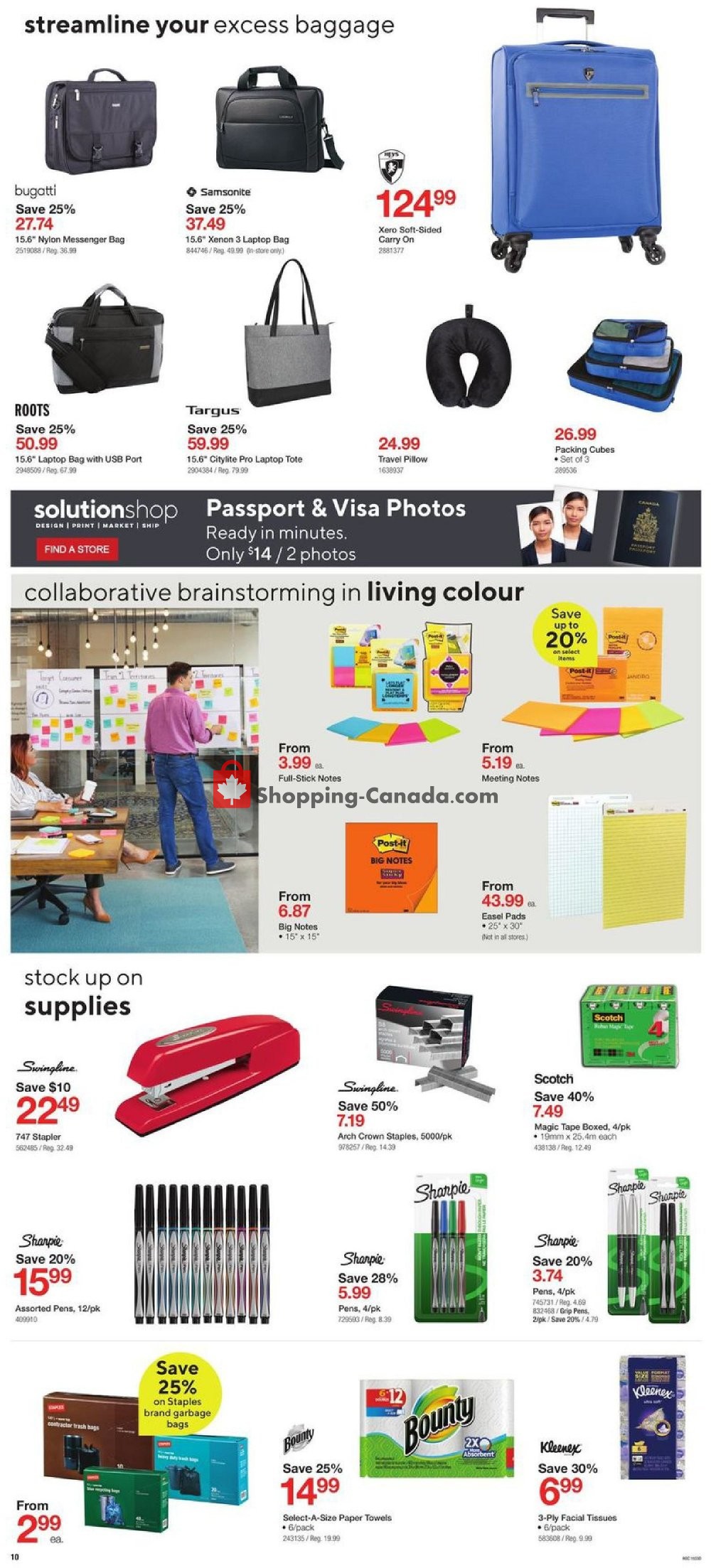 Staples flyer from Wednesday September 18, 2019 to Tuesday September 24, 2019 - page 10