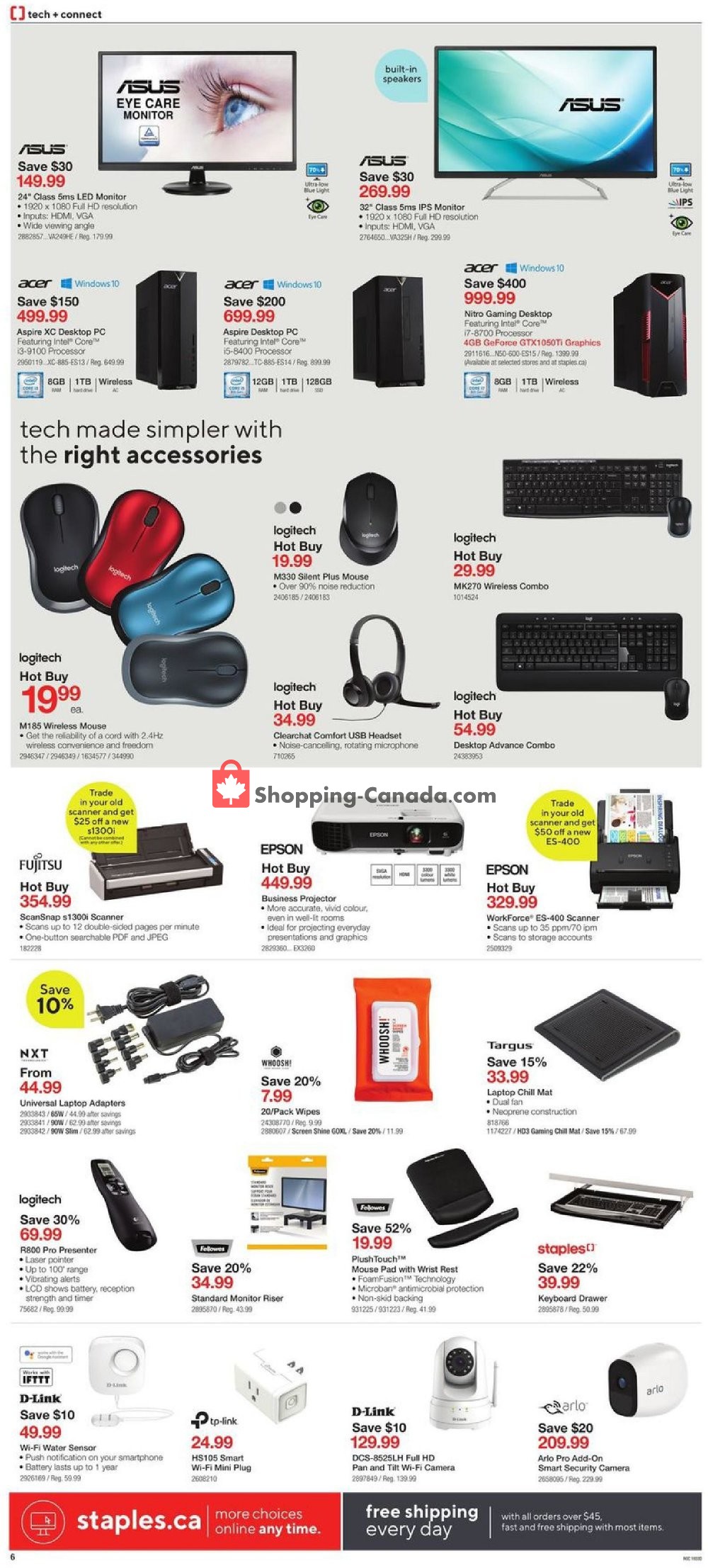Staples flyer from Wednesday September 18, 2019 to Tuesday September 24, 2019 - page 6