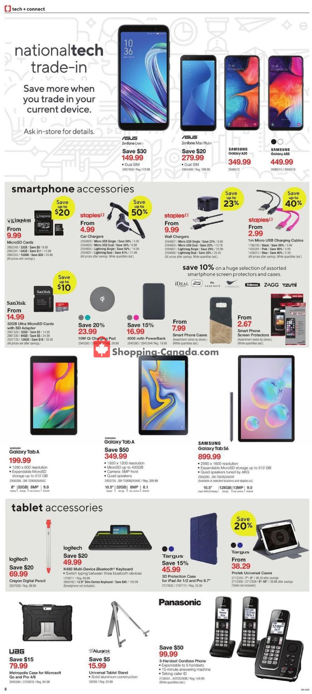 Staples flyer from Wednesday September 18, 2019 to Tuesday September 24, 2019 - page 8