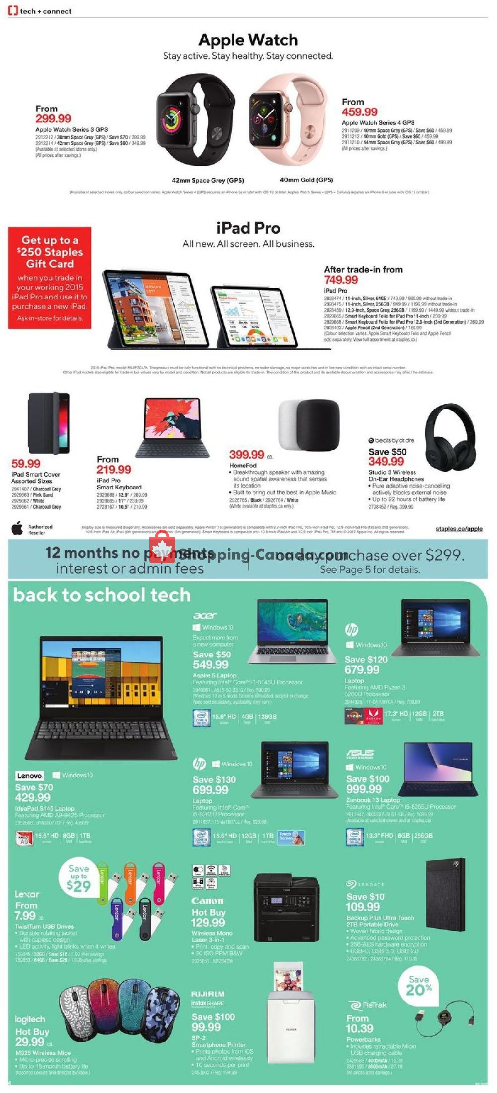 Staples flyer from Wednesday July 24, 2019 to Tuesday July 30, 2019 - page 4