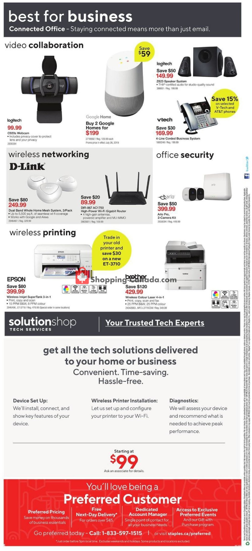 Staples flyer from Wednesday July 24, 2019 to Tuesday July 30, 2019 - page 6