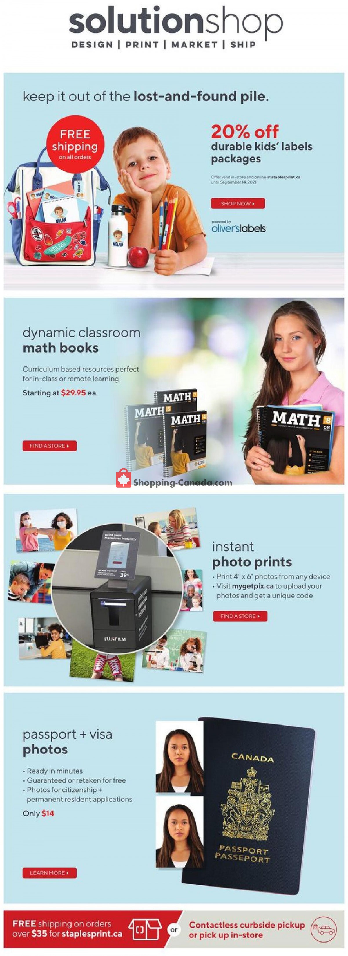 Staples flyer from Wednesday September 8, 2021 to Tuesday September 14, 2021 - page 11