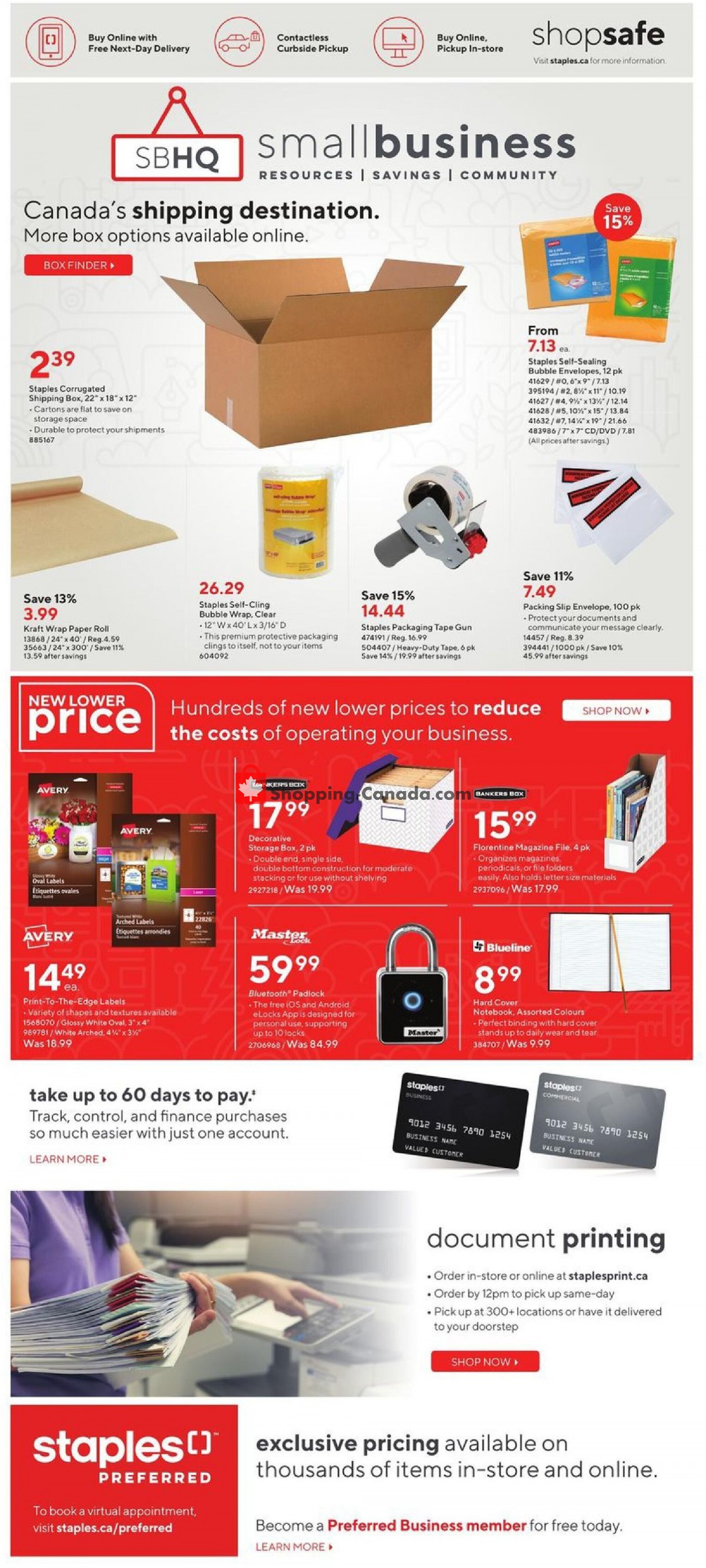 Staples flyer from Wednesday September 8, 2021 to Tuesday September 14, 2021 - page 8