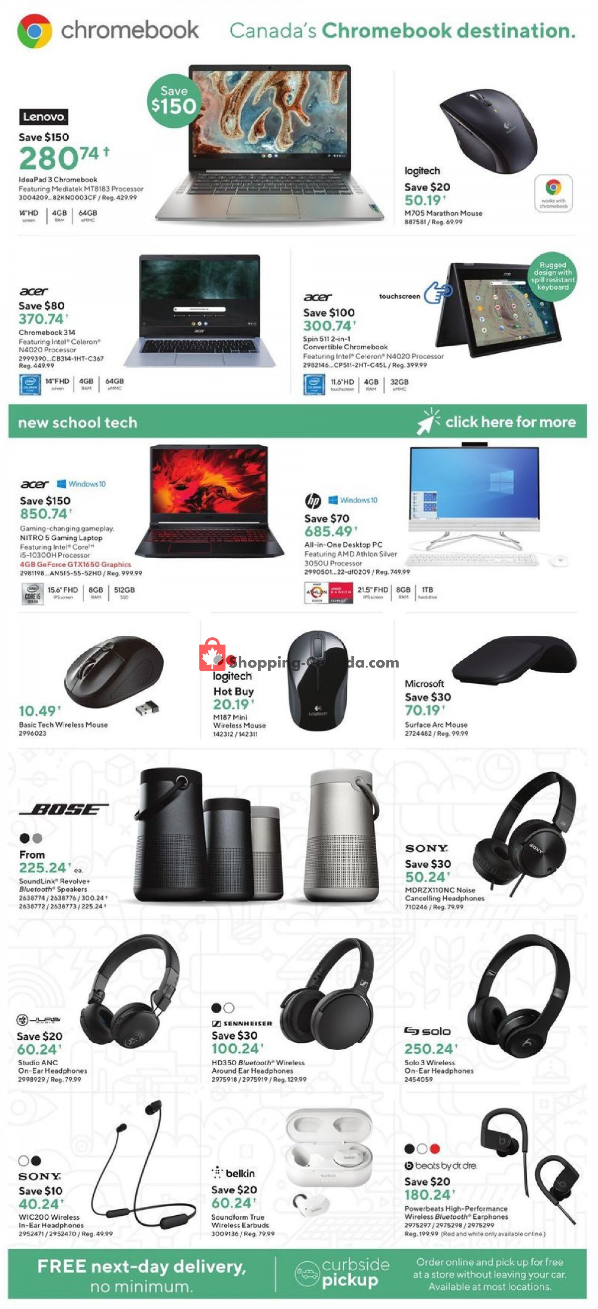 Staples flyer from Wednesday September 8, 2021 to Tuesday September 14, 2021 - page 3