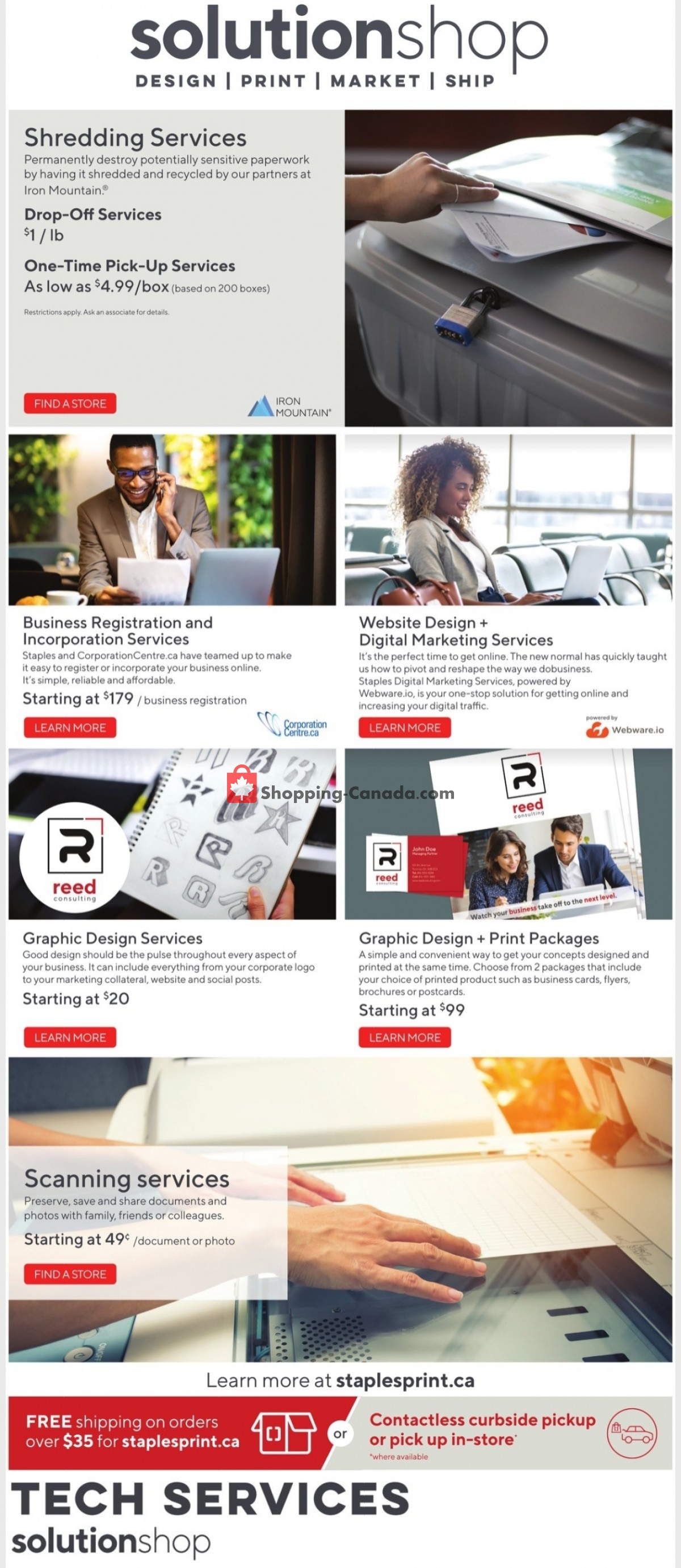 can i print at staples