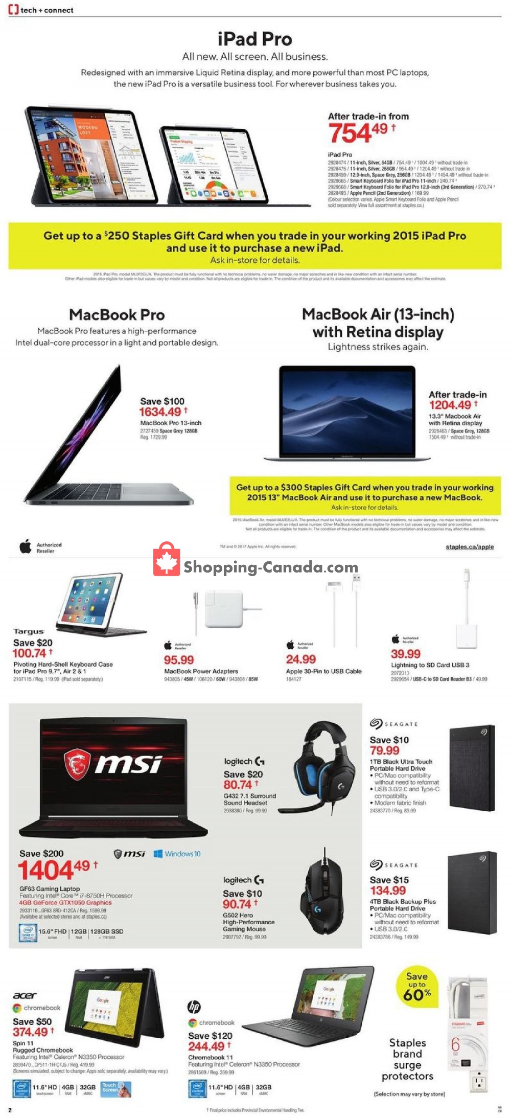 Staples flyer from Wednesday May 15, 2019 to Tuesday May 28, 2019 - page 2