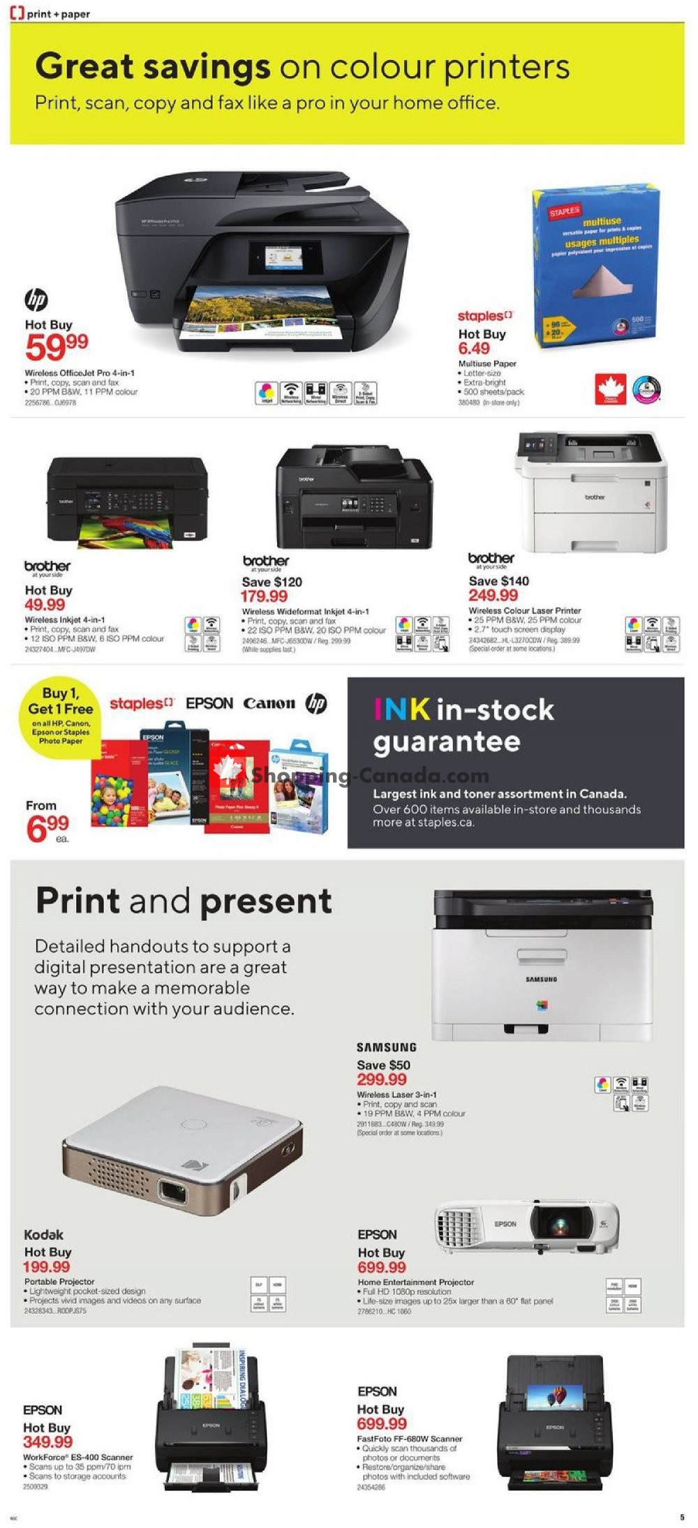 Staples flyer from Wednesday May 15, 2019 to Tuesday May 28, 2019 - page 5