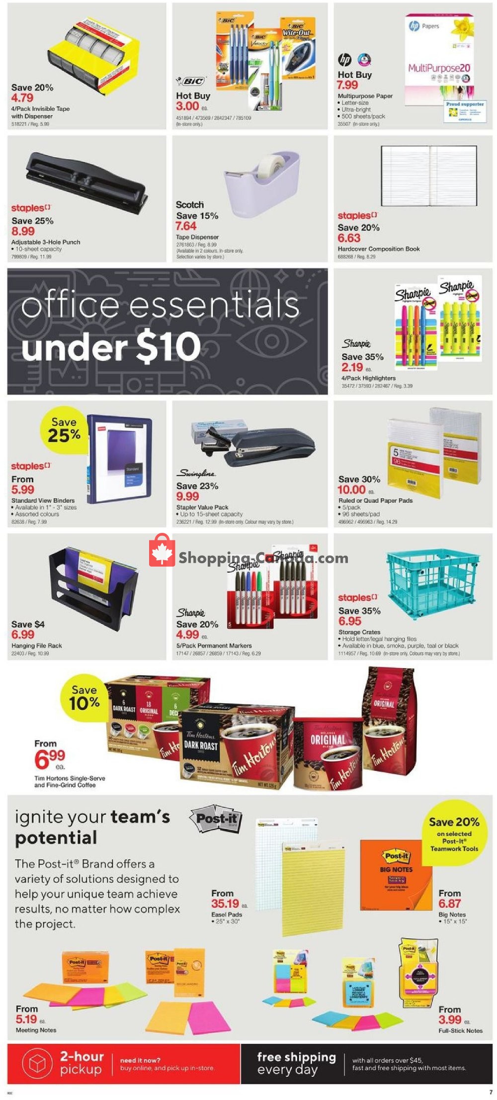 Staples flyer from Wednesday May 15, 2019 to Tuesday May 28, 2019 - page 7