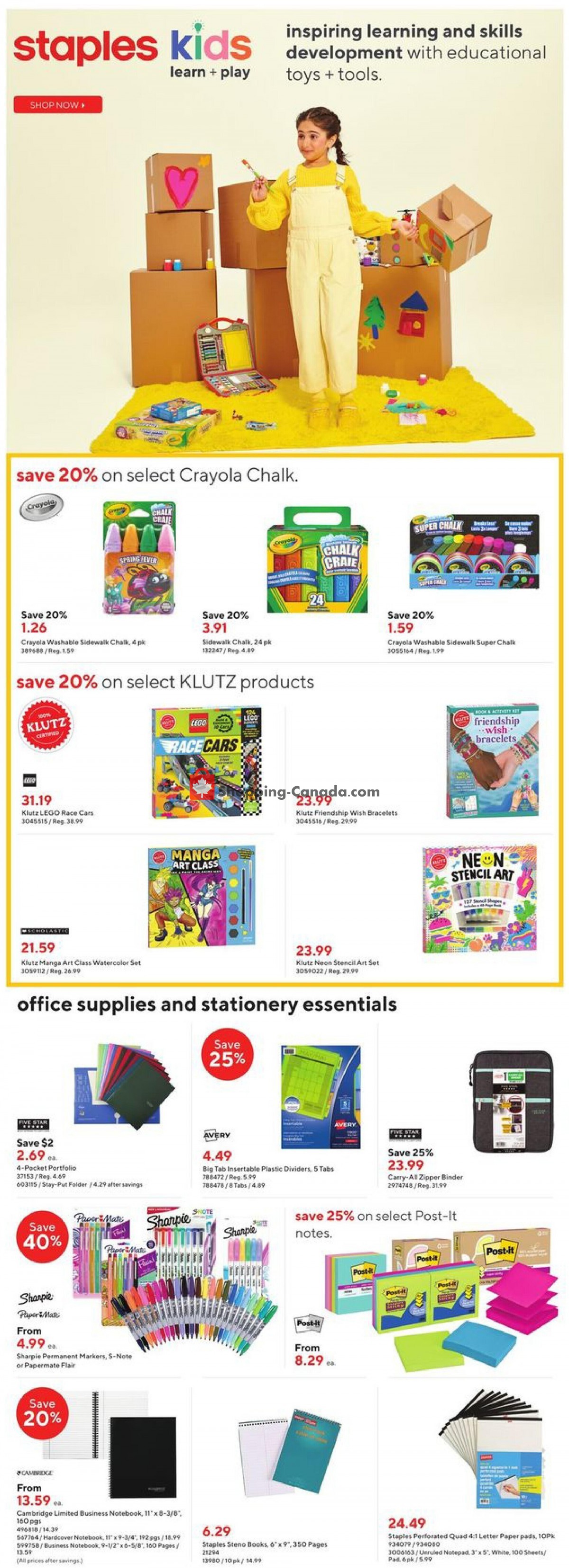 Staples flyer from Wednesday June 21, 2023 to Tuesday June 27, 2023 - page 11