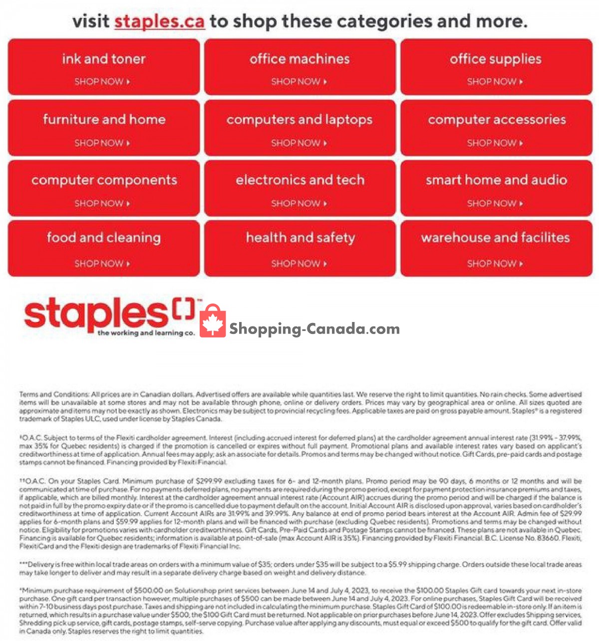 Staples flyer from Wednesday June 21, 2023 to Tuesday June 27, 2023 - page 15