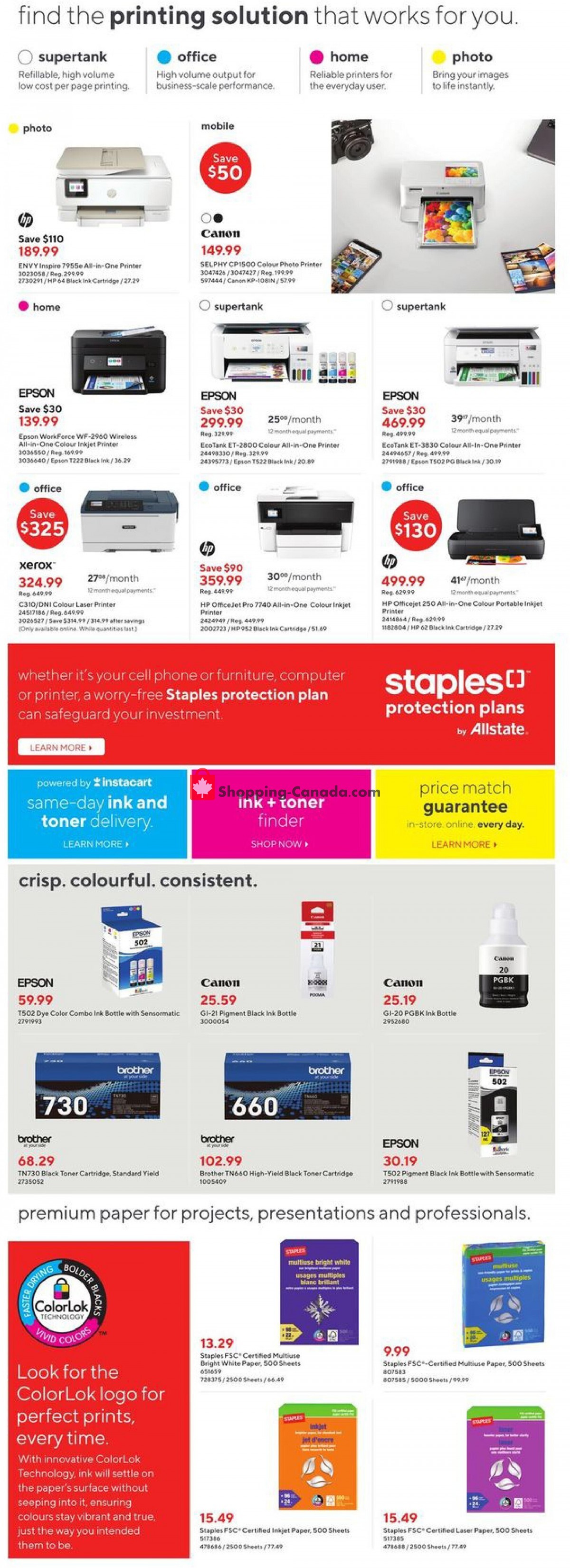 Staples flyer from Wednesday June 21, 2023 to Tuesday June 27, 2023 - page 9