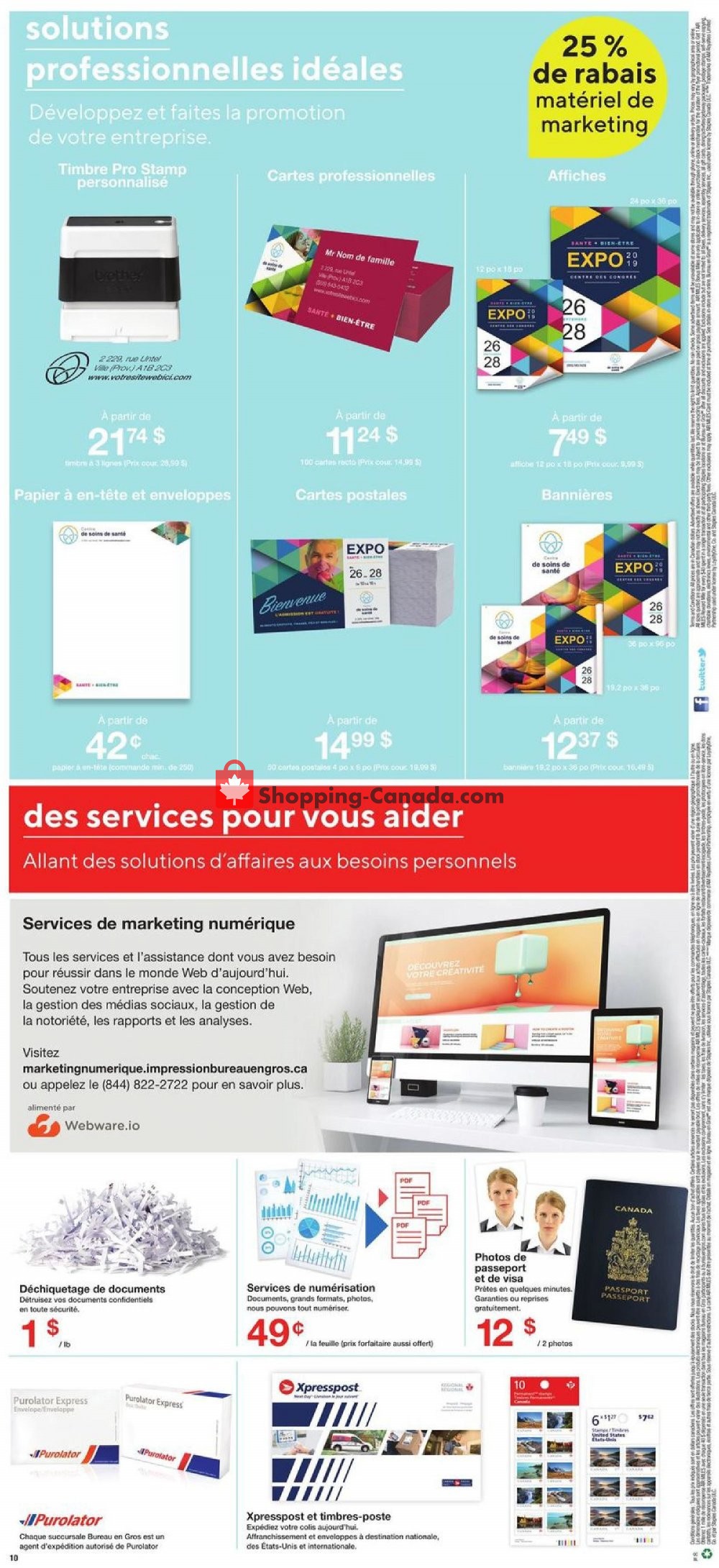 Staples flyer from Wednesday March 13, 2019 to Tuesday March 19, 2019 - page 10