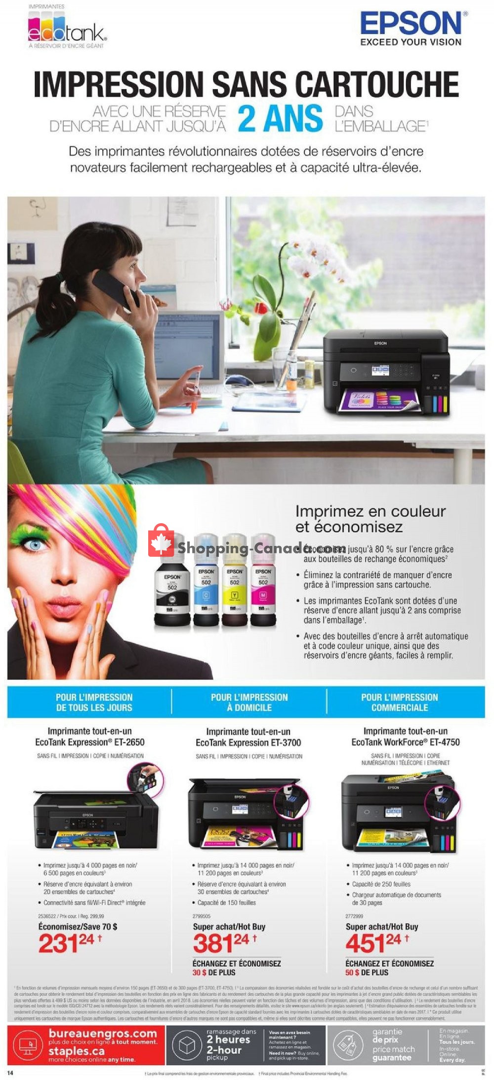 Staples flyer from Wednesday March 13, 2019 to Tuesday March 19, 2019 - page 13