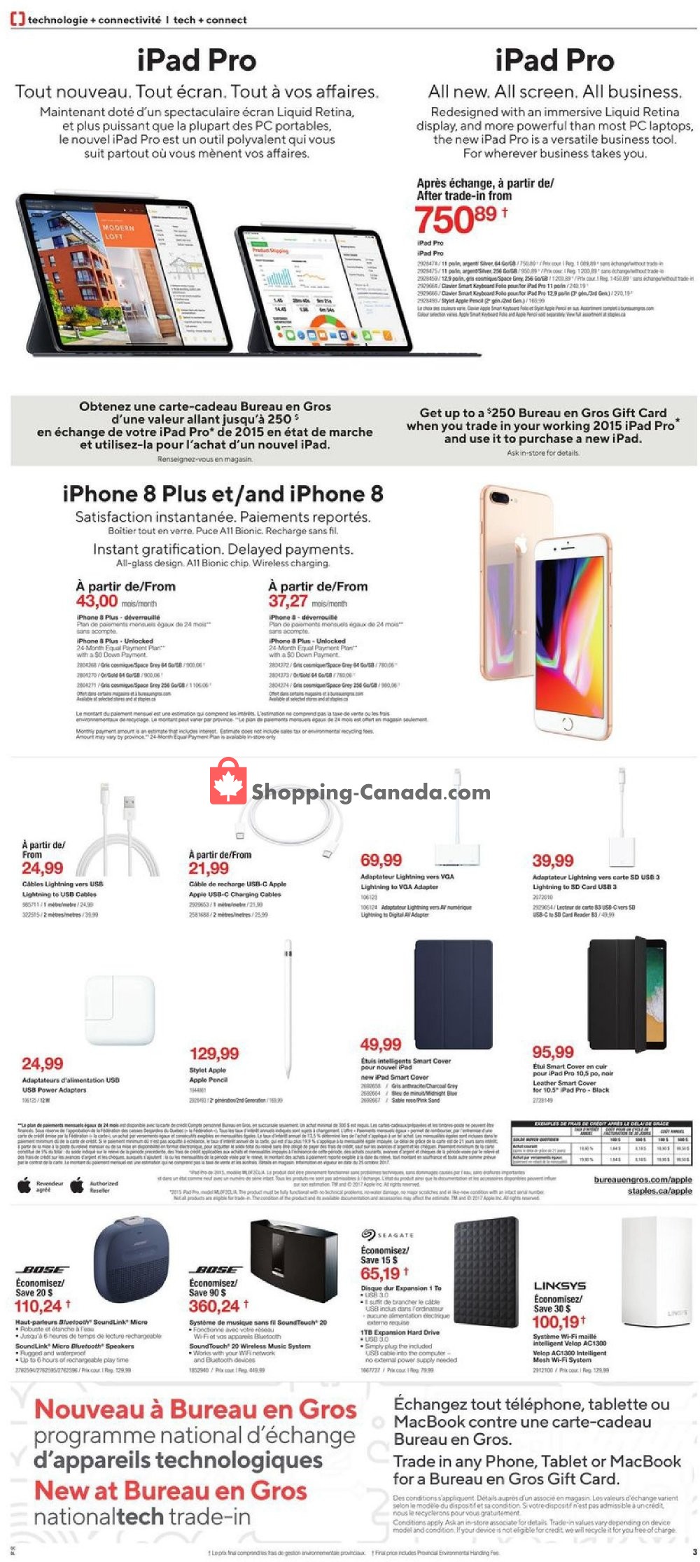Staples flyer from Wednesday March 13, 2019 to Tuesday March 19, 2019 - page 3