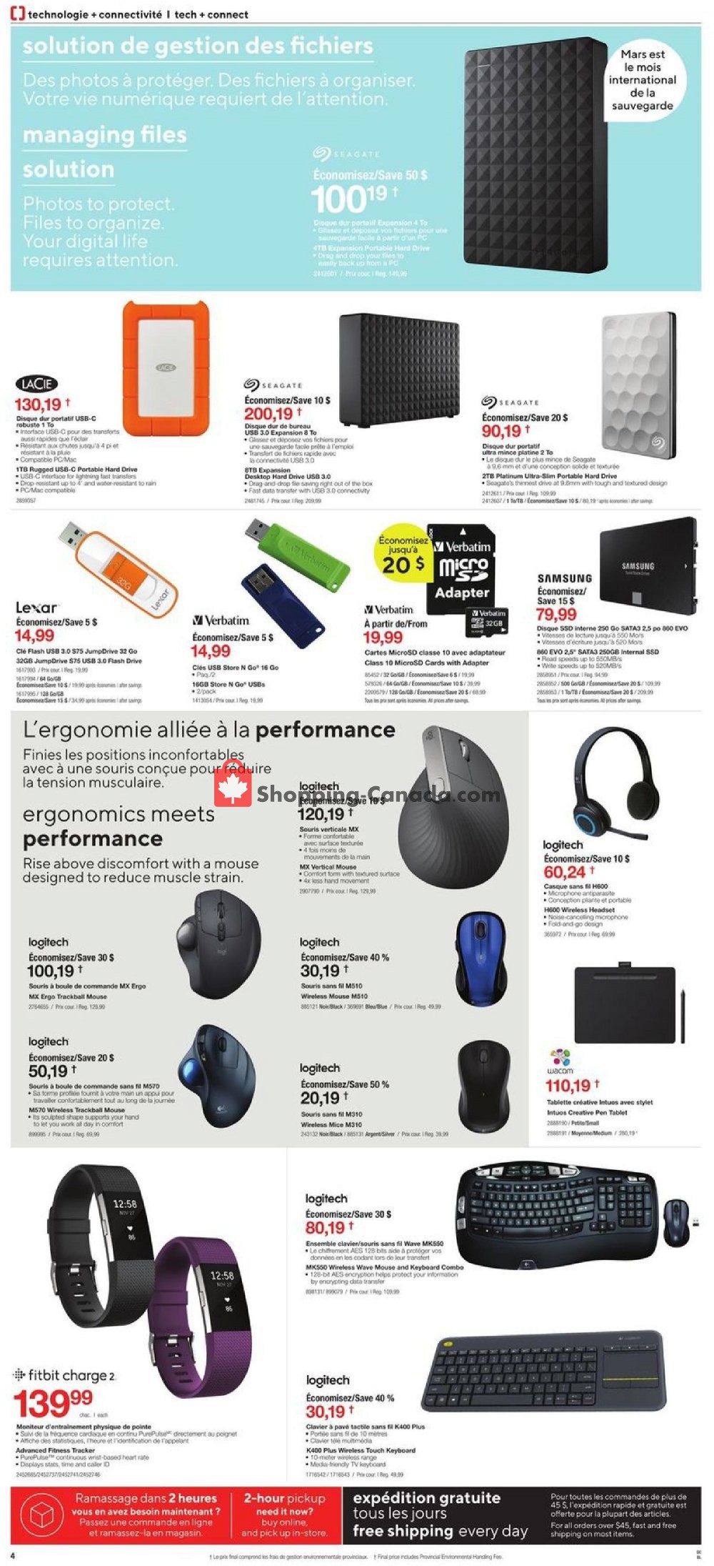 Staples flyer from Wednesday March 13, 2019 to Tuesday March 19, 2019 - page 4