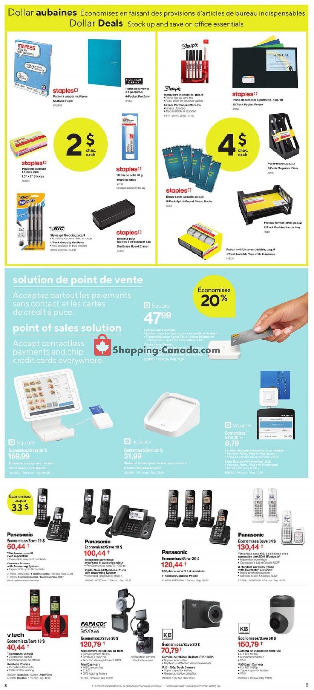 Staples flyer from Wednesday March 13, 2019 to Tuesday March 19, 2019 - page 8