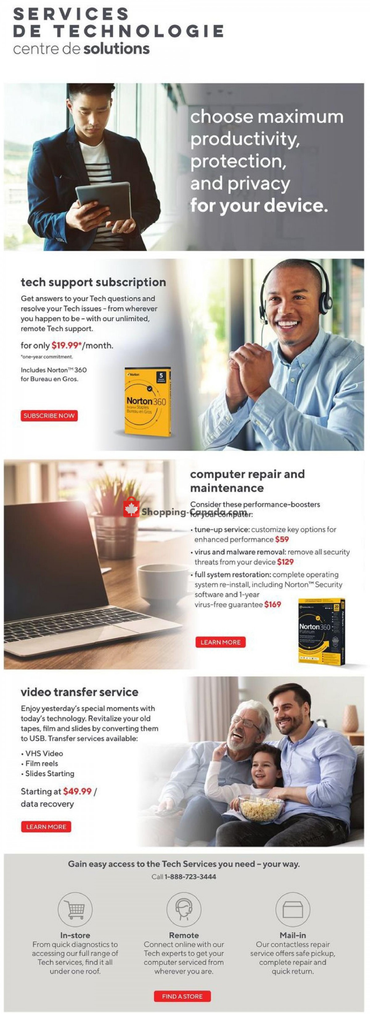 Staples flyer from Wednesday July 14, 2021 to Tuesday July 20, 2021 - page 11