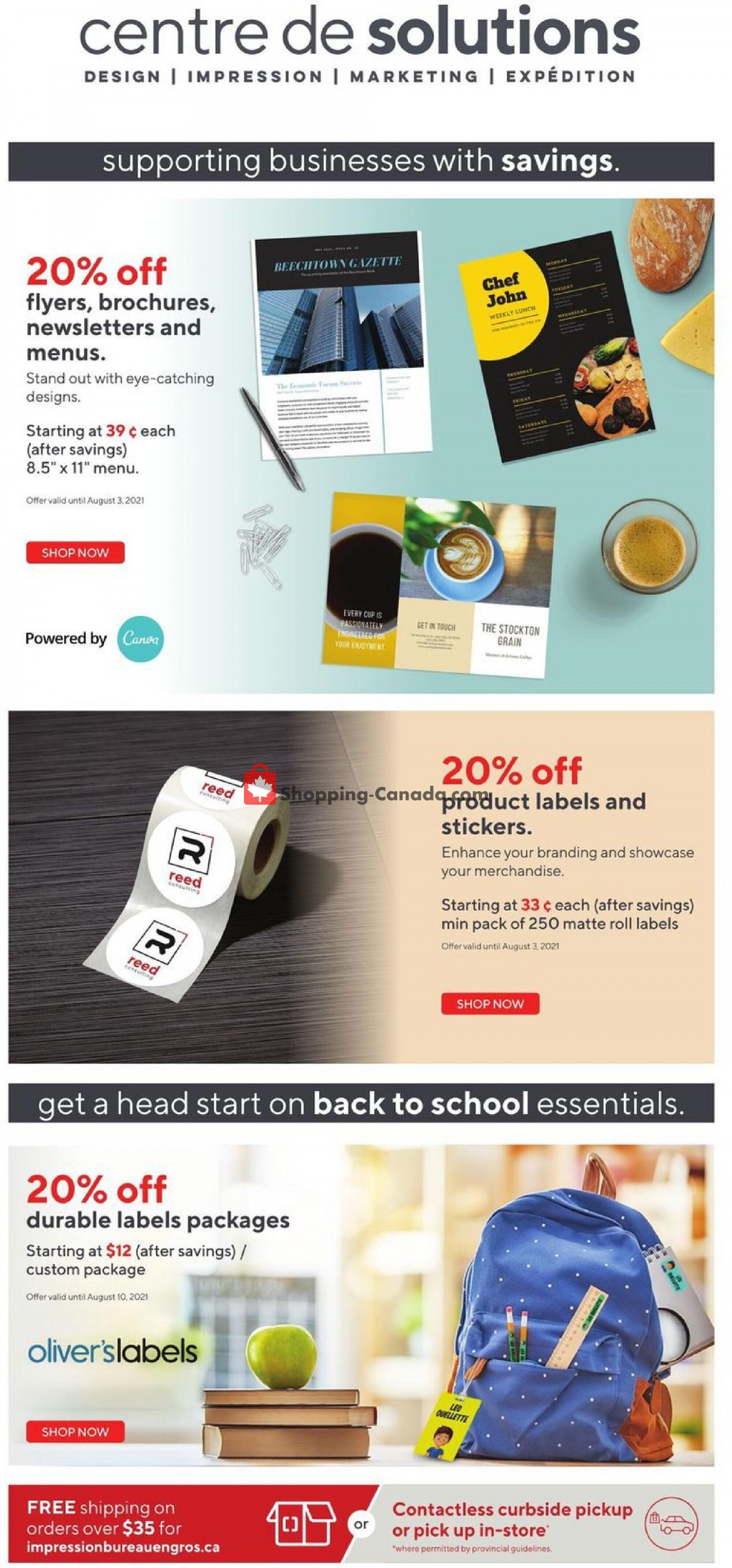 Staples flyer from Wednesday July 14, 2021 to Tuesday July 20, 2021 - page 12