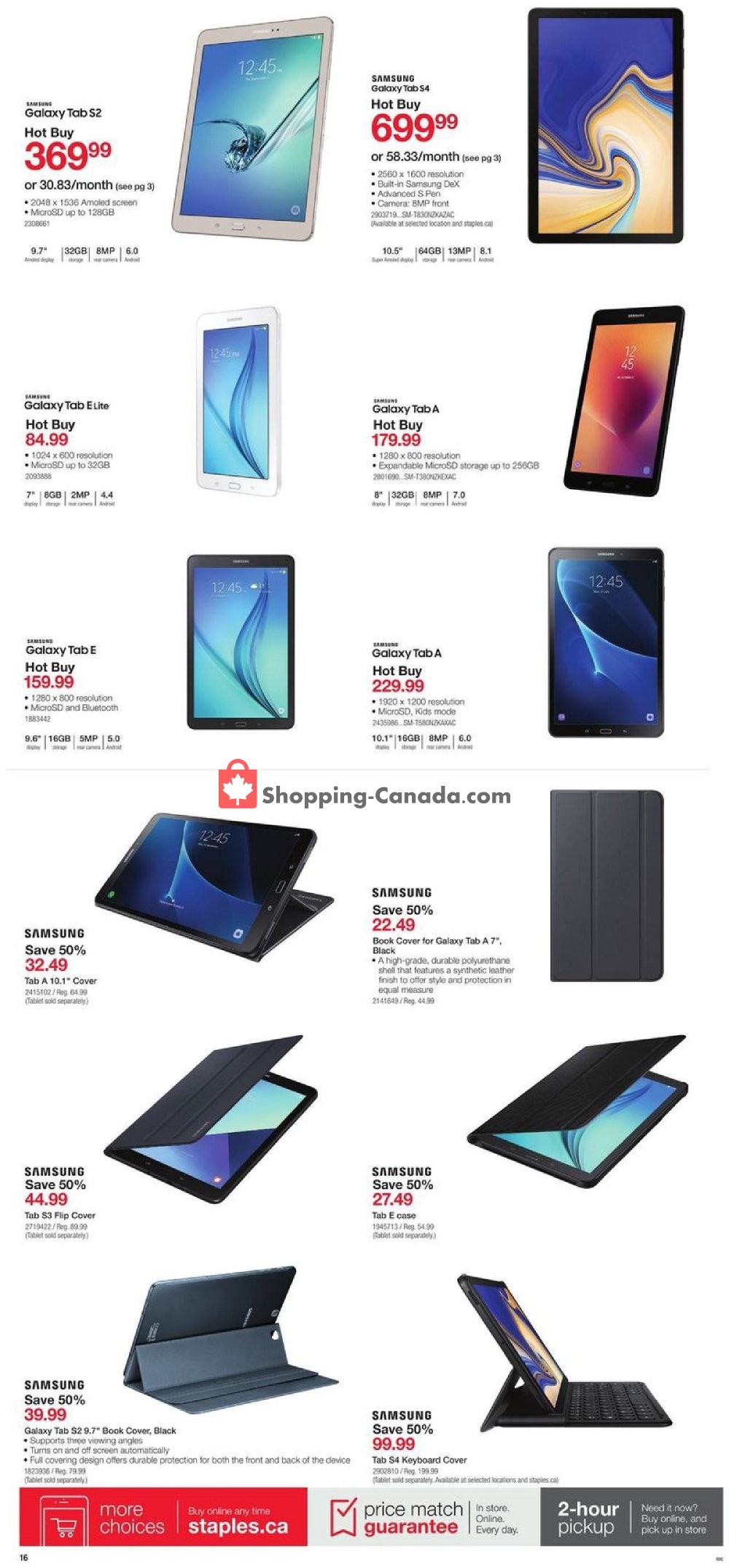 Staples flyer from Wednesday December 26, 2018 to Tuesday January 1, 2019 - page 16