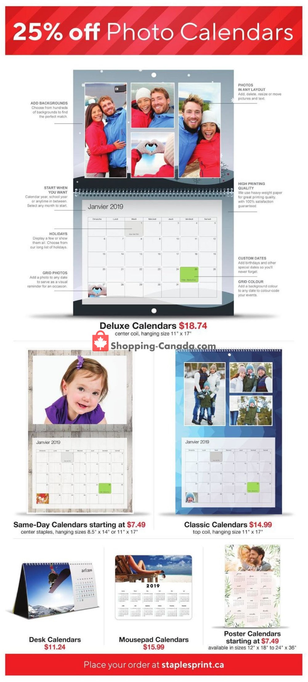 Staples flyer from Wednesday December 26, 2018 to Tuesday January 1, 2019 - page 21