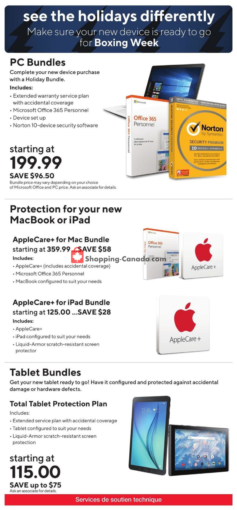 Staples flyer from Wednesday December 26, 2018 to Tuesday January 1, 2019 - page 22