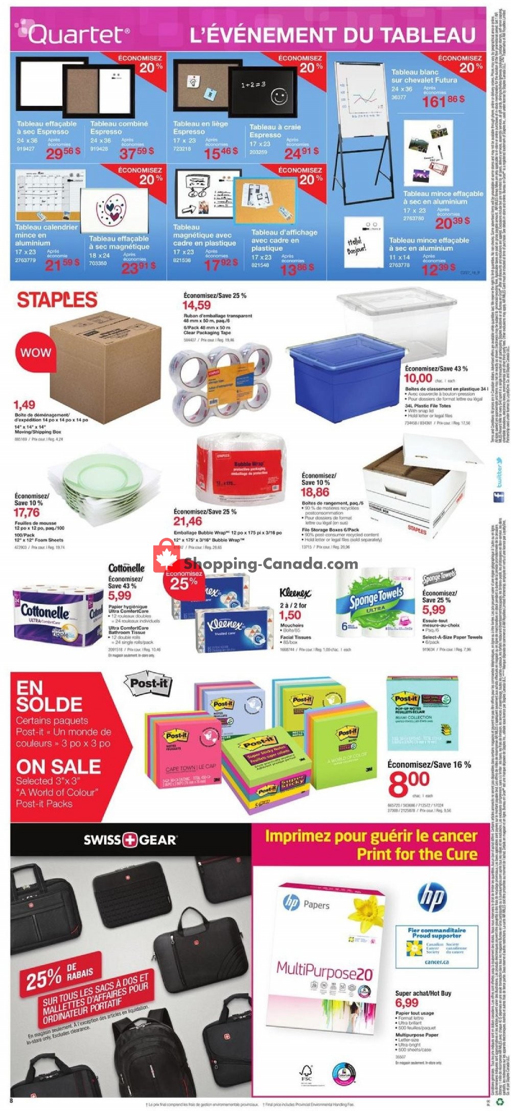 Staples flyer from Wednesday September 26, 2018 to Tuesday October 2, 2018 - page 10