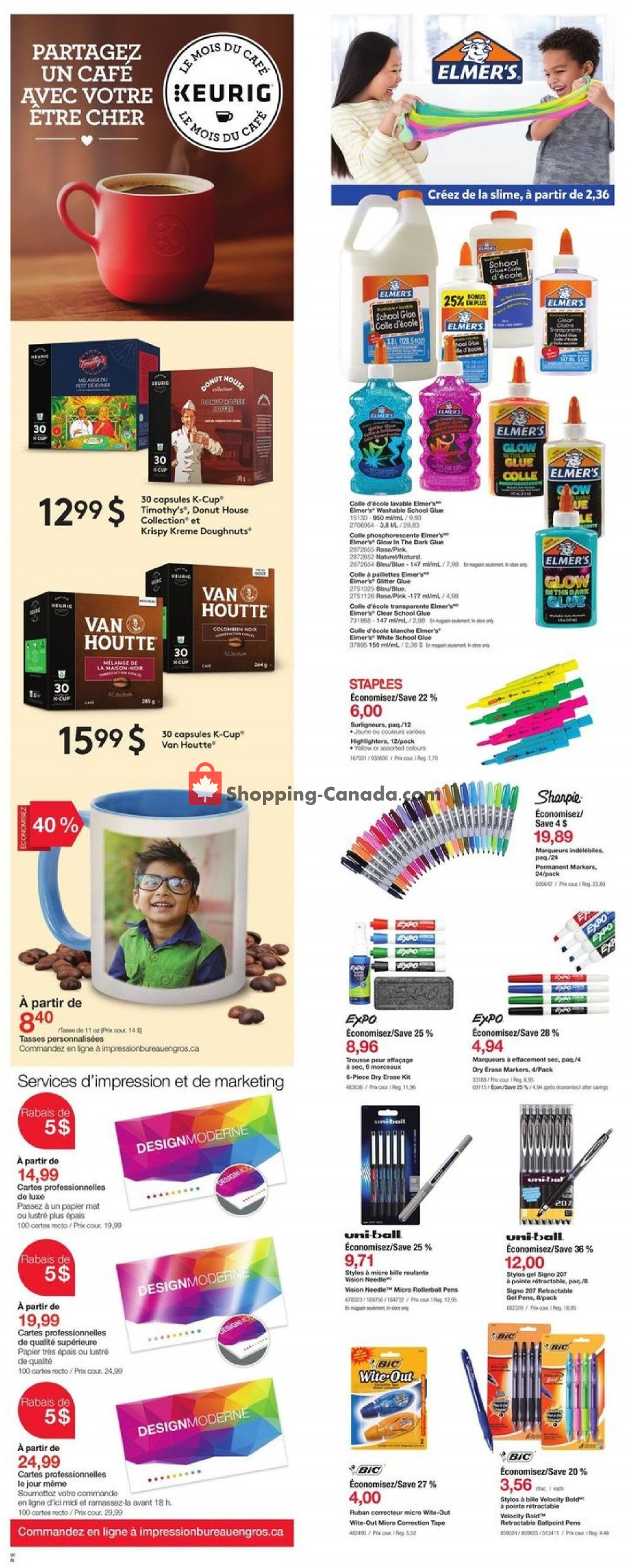 Staples flyer from Wednesday September 26, 2018 to Tuesday October 2, 2018 - page 11