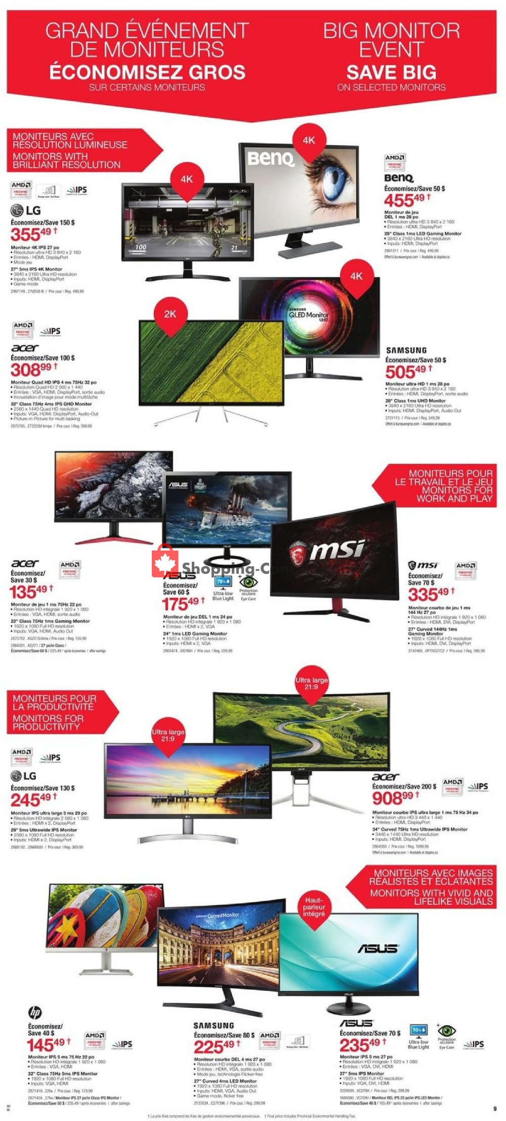 Staples flyer from Wednesday September 26, 2018 to Tuesday October 2, 2018 - page 2