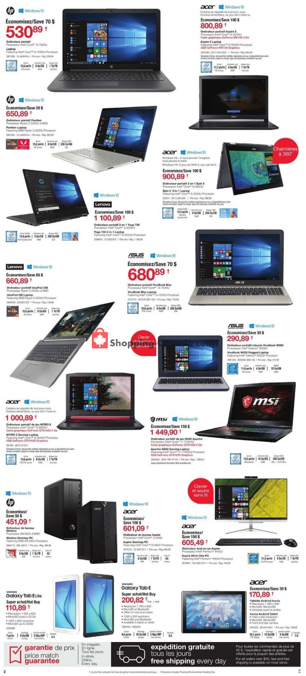 Staples flyer from Wednesday September 26, 2018 to Tuesday October 2, 2018 - page 3