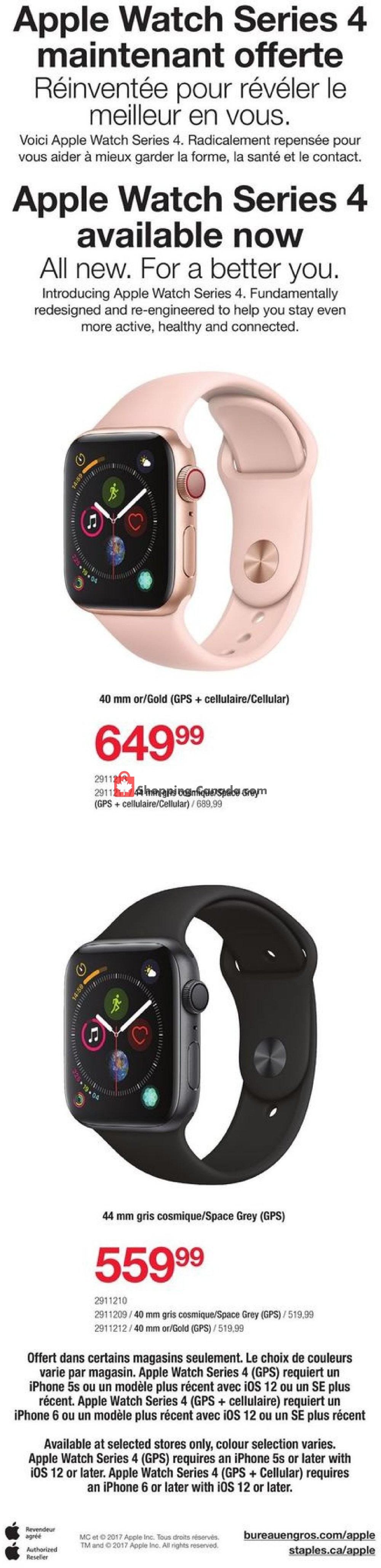 Staples flyer from Wednesday September 26, 2018 to Tuesday October 2, 2018 - page 4