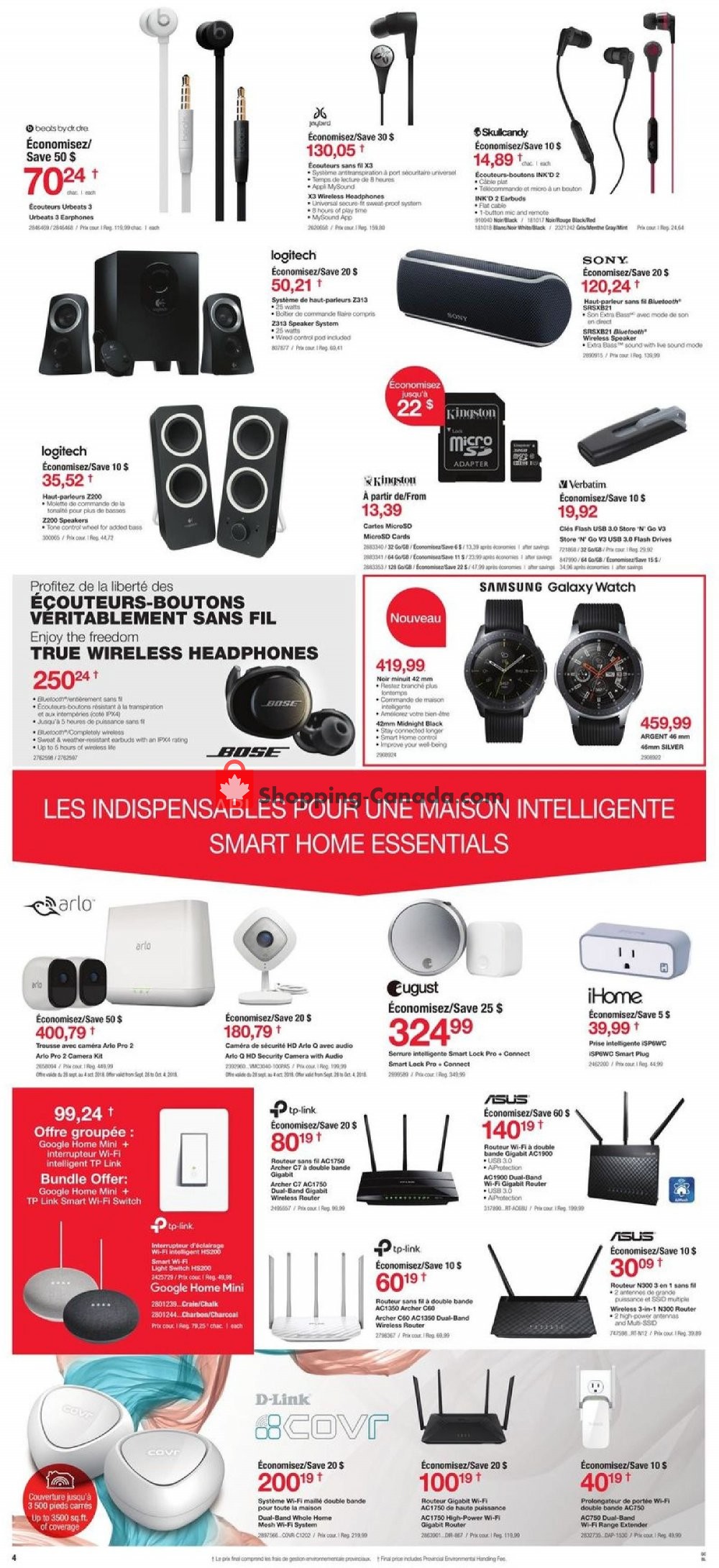 Staples flyer from Wednesday September 26, 2018 to Tuesday October 2, 2018 - page 6