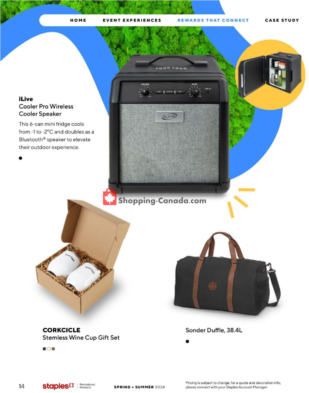 Staples flyer from Monday March 18, 2024 to Saturday August 31, 2024 - page 14