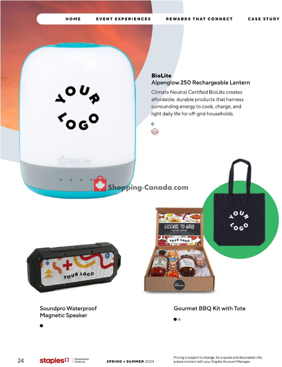 Staples flyer from Monday March 18, 2024 to Saturday August 31, 2024 - page 24