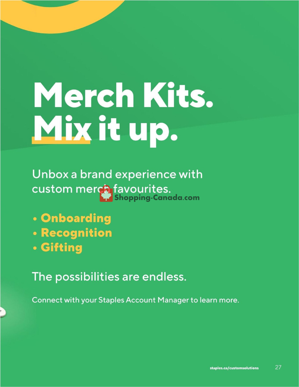 Staples flyer from Monday March 18, 2024 to Saturday August 31, 2024 - page 27