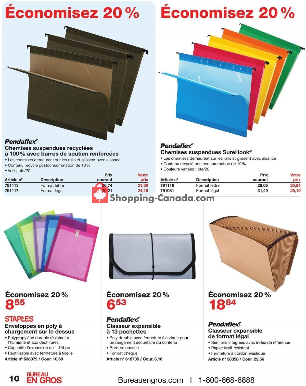Staples flyer from Wednesday October 24, 2018 to Tuesday November 6, 2018 - page 10