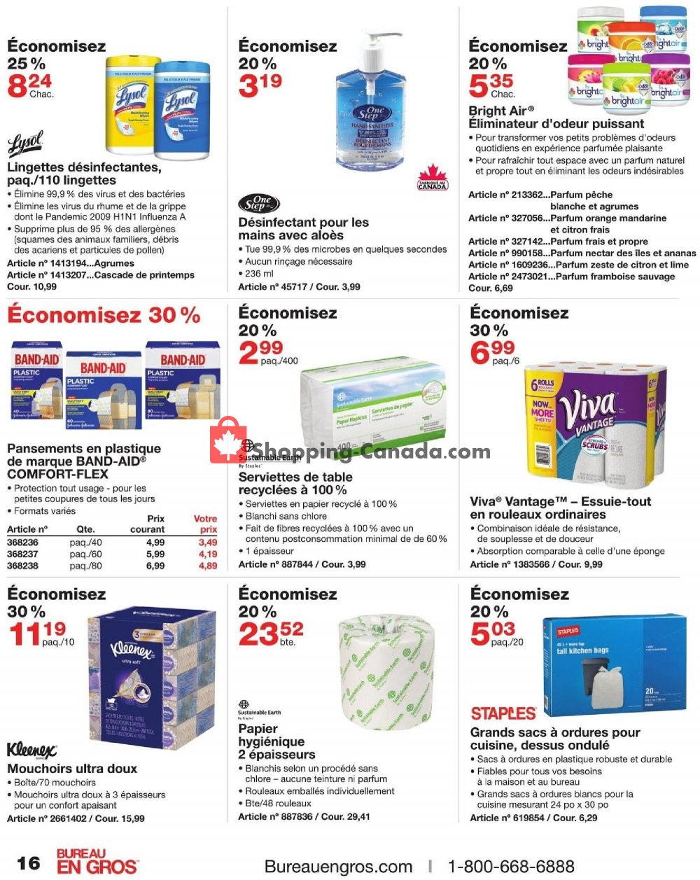 Staples flyer from Wednesday October 24, 2018 to Tuesday November 6, 2018 - page 16