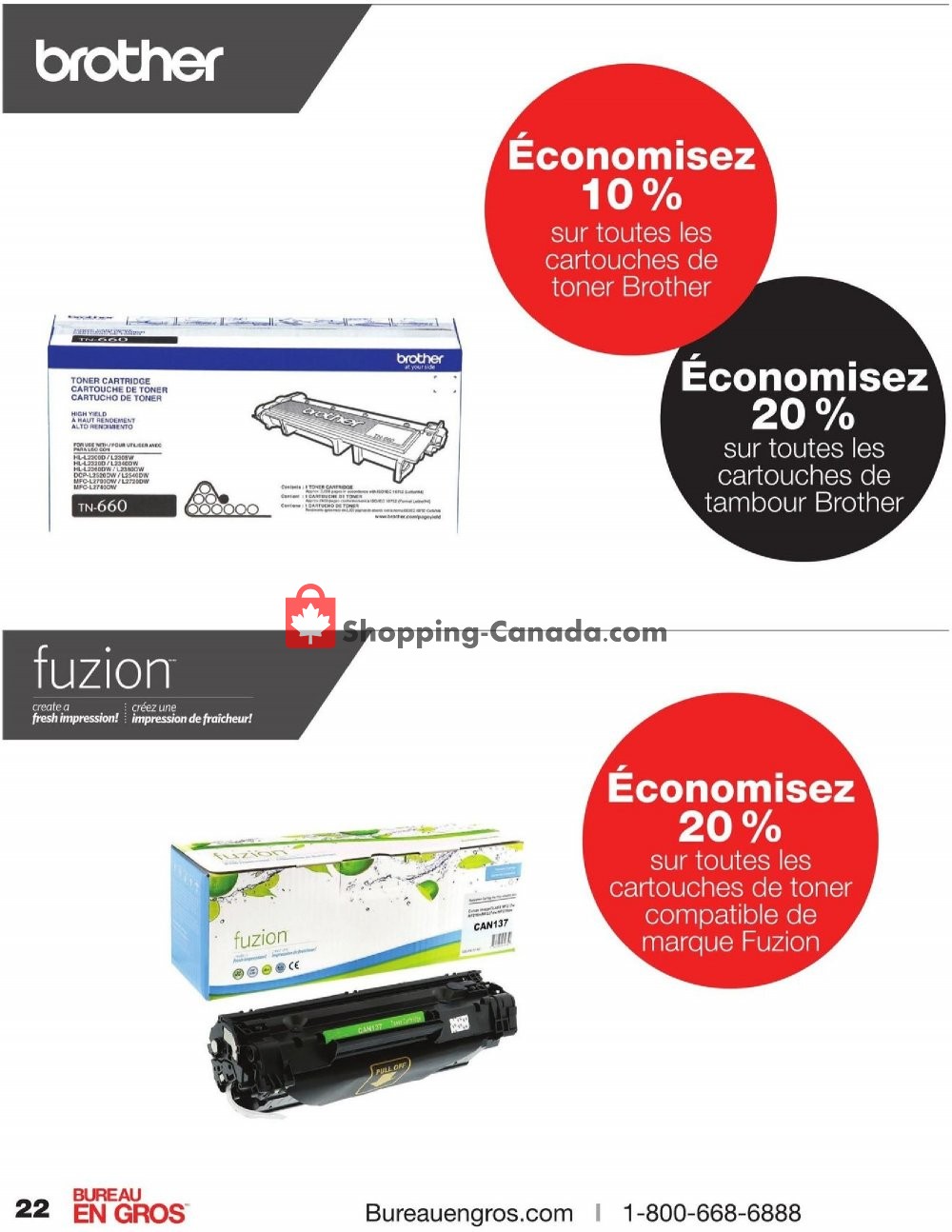 Staples flyer from Wednesday October 24, 2018 to Tuesday November 6, 2018 - page 22