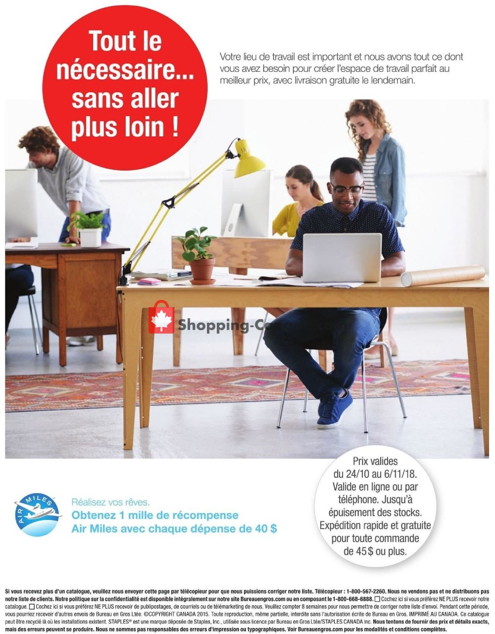 Staples flyer from Wednesday October 24, 2018 to Tuesday November 6, 2018 - page 24
