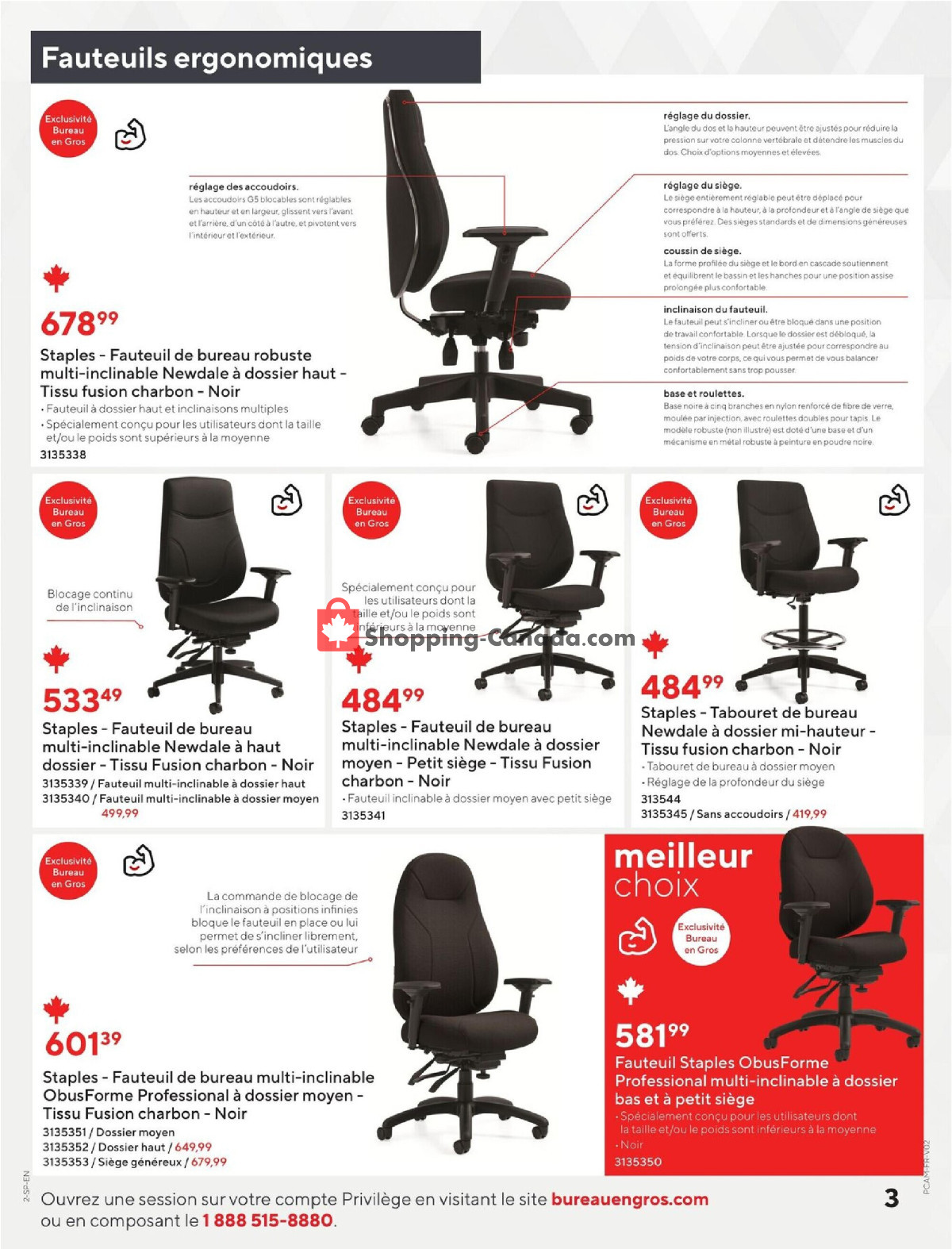 Staples flyer from Wednesday August 12, 2026 to Tuesday July 27, 2027 - page 3