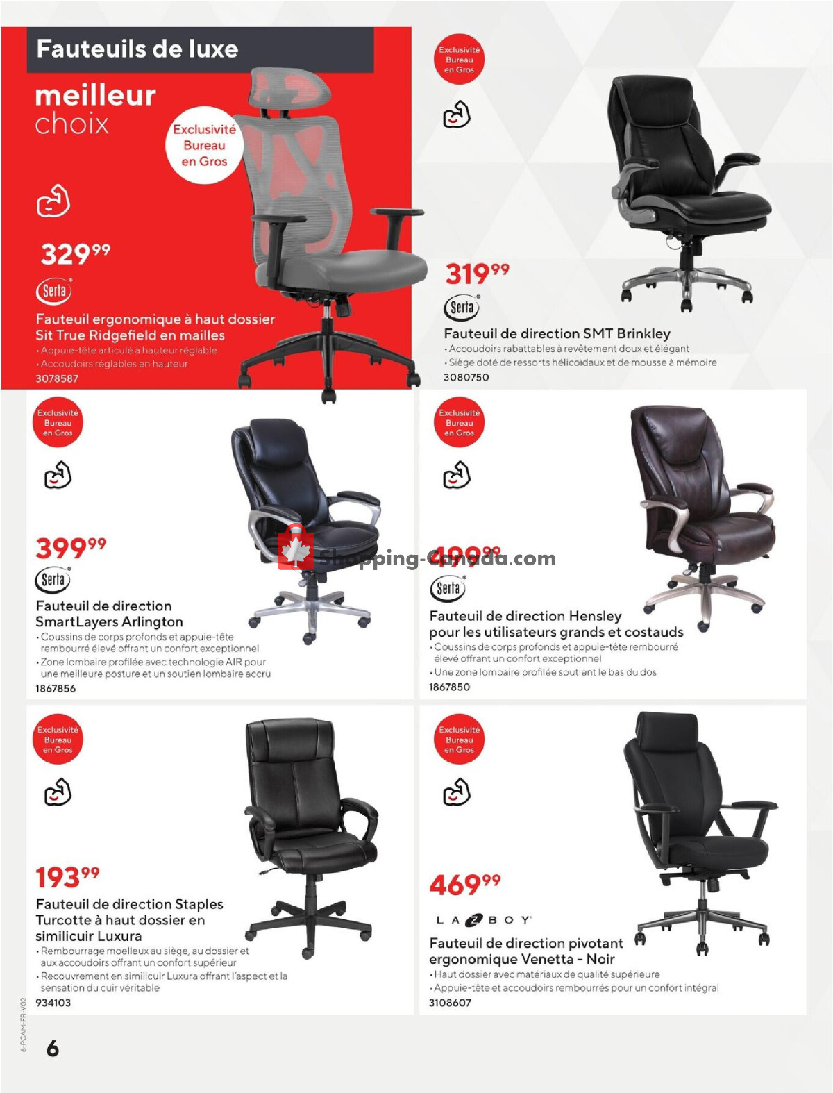 Staples flyer from Wednesday August 12, 2026 to Tuesday July 27, 2027 - page 6