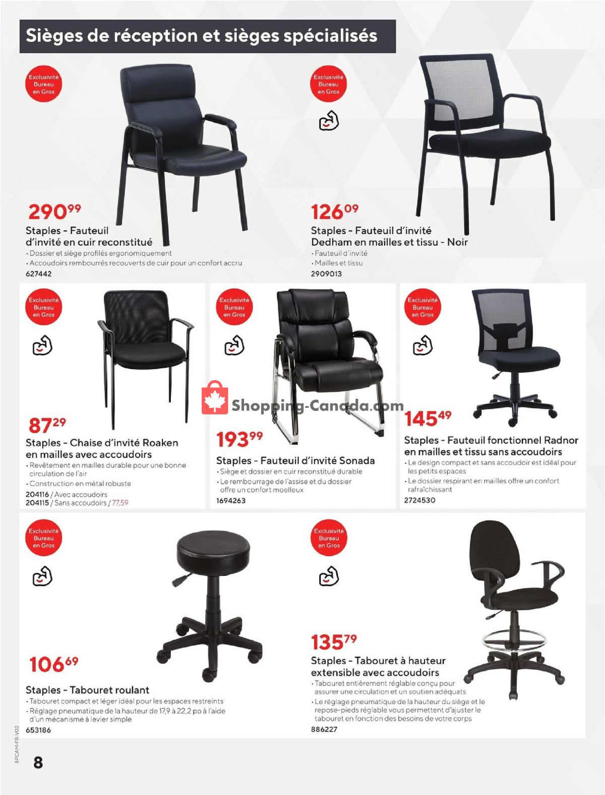 Staples flyer from Wednesday August 12, 2026 to Tuesday July 27, 2027 - page 8